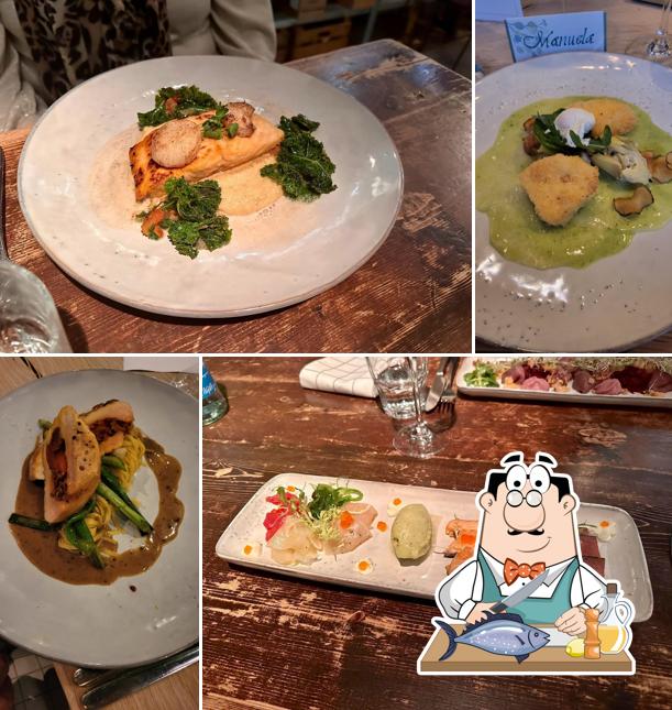 Saumon grillé à Restaurant Esszimmer Norderney