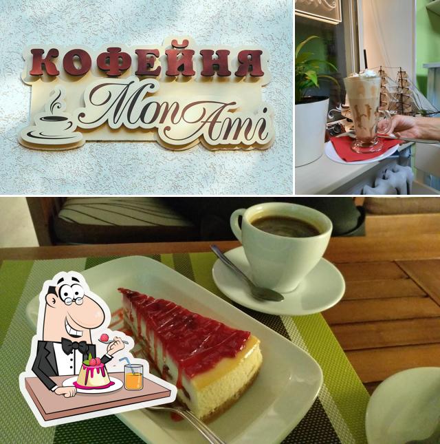 "MonAmi" представляет гостям большое количество сладких блюд