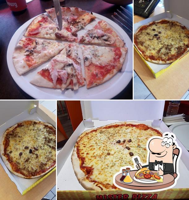 Essayez des pizzas à Mister Pizza
