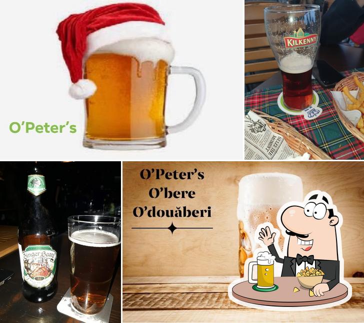 O'Peter's Irish Pub & Grill sert un nombre de bières