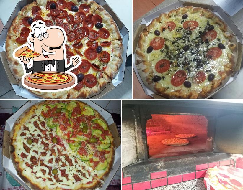 Experimente diversos tipos de pizza