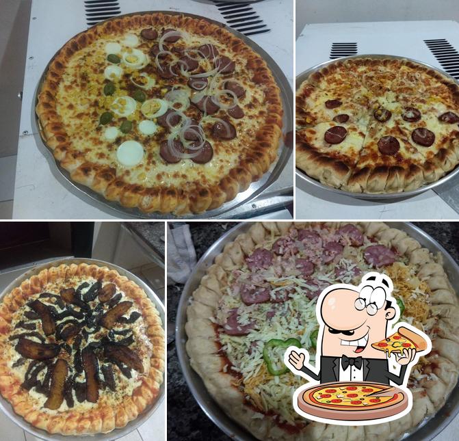 Escolha pizza no Regional Mix