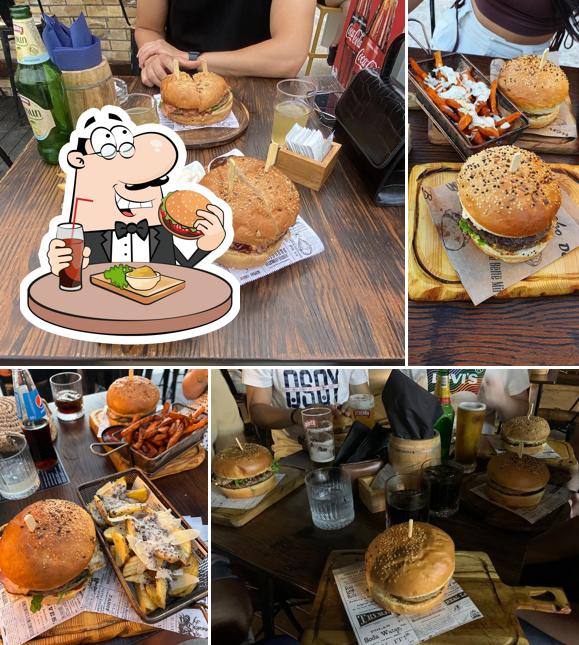 Concediti un bell'hamburger a Bonaca burger house