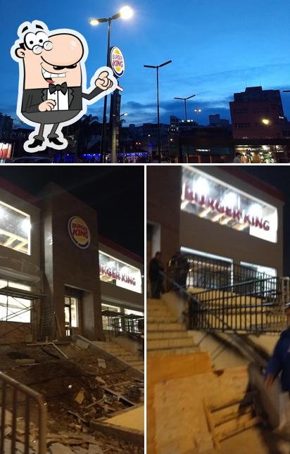 Descubra o exterior do Burger King Drive Thru