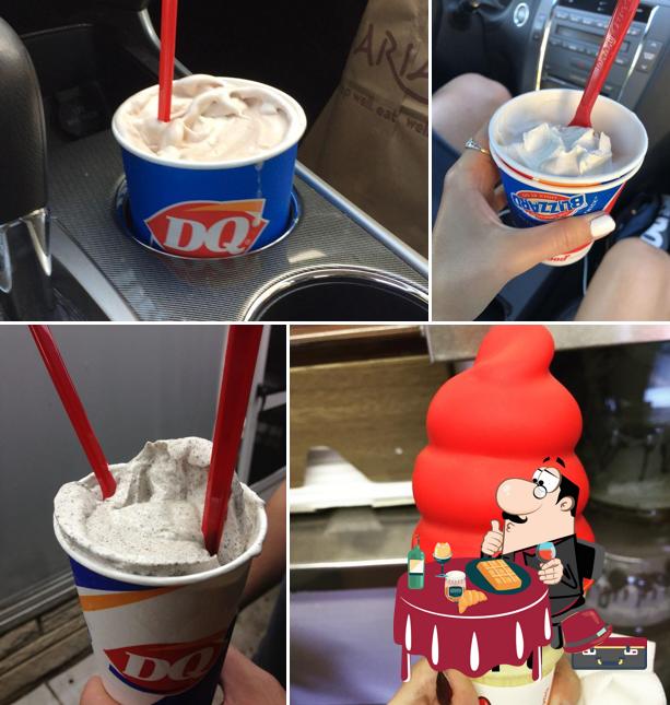 "Dairy Queen" представляет гостям разнообразный выбор десертов