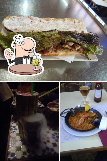 Entre los distintos productos que hay en Jordi Restaurante también tienes bebida y comida