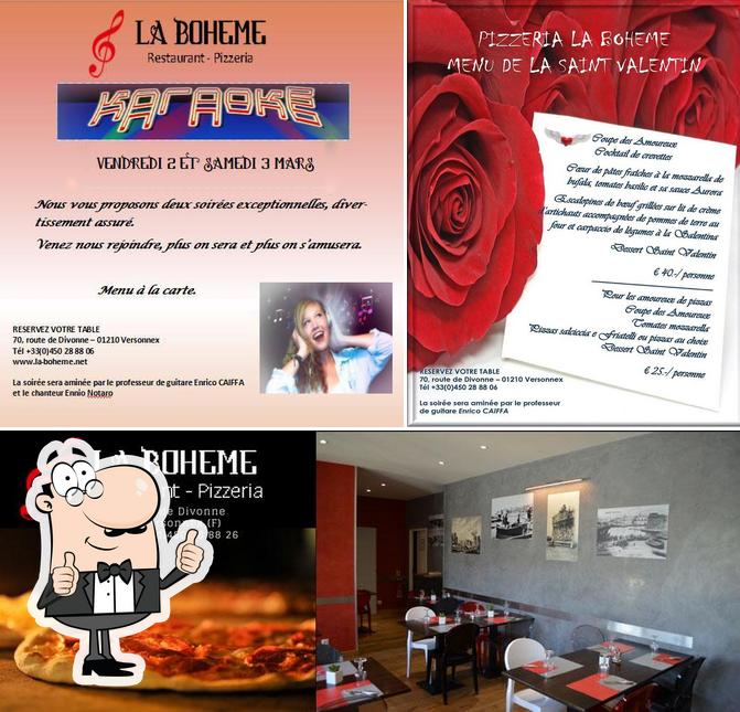 Voir cette image de Restaurant-Pizzeria La Bohème