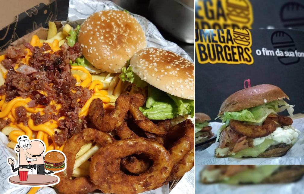 Consiga um hambúrguer no Ômega Burgers