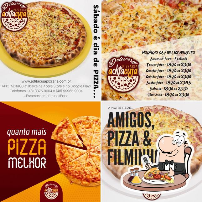 Peça pizza no A Dita Cuja Pizzaria - Pedidos Online