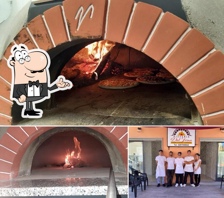 El interior de Pizzeria Dal Forna