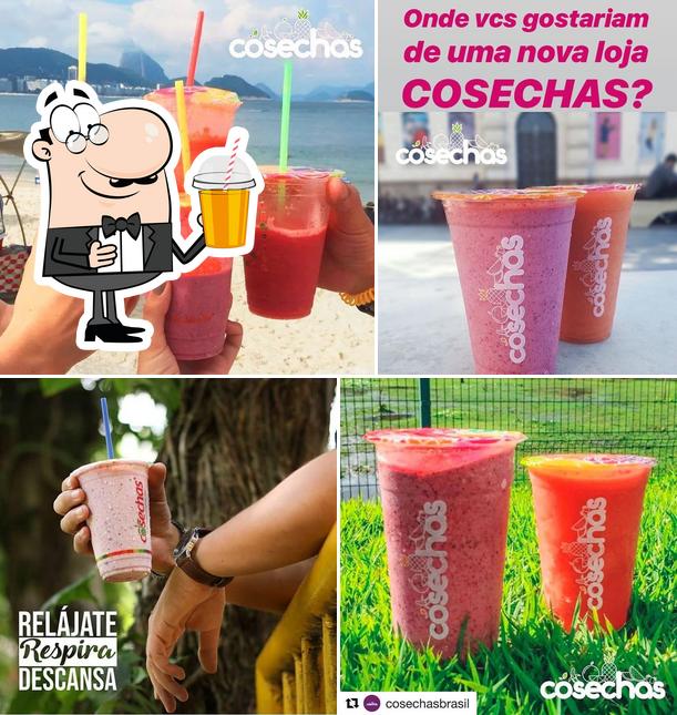 Desfrute de um drinque no Cosechas Carlos Gomes