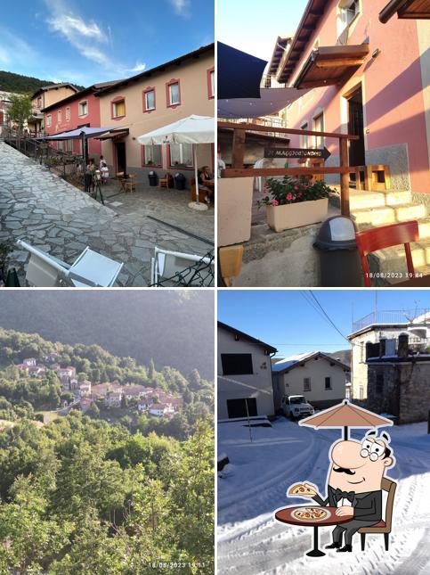Gli esterni di La locanda del Maggiociondolo