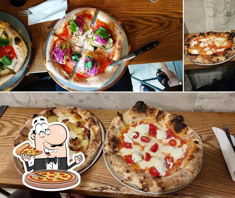Scegli tra le svariate varianti di pizza