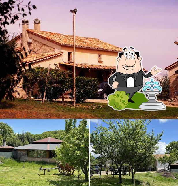 Gli esterni di Agriturismo Piano di Pero