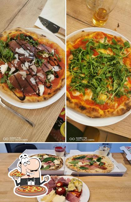 Elige una pizza en Gusto Giusto