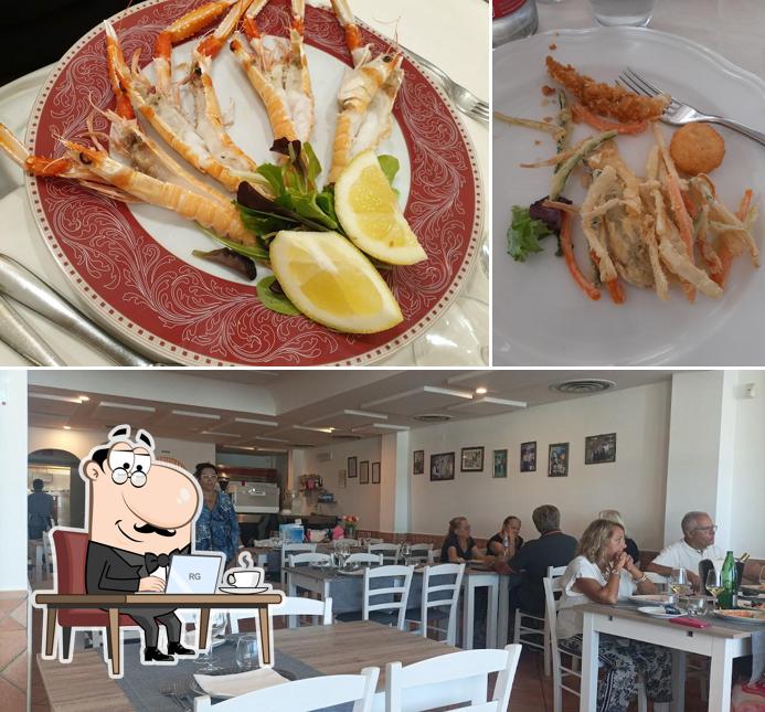 Gli interni di La Lampara Da Gino