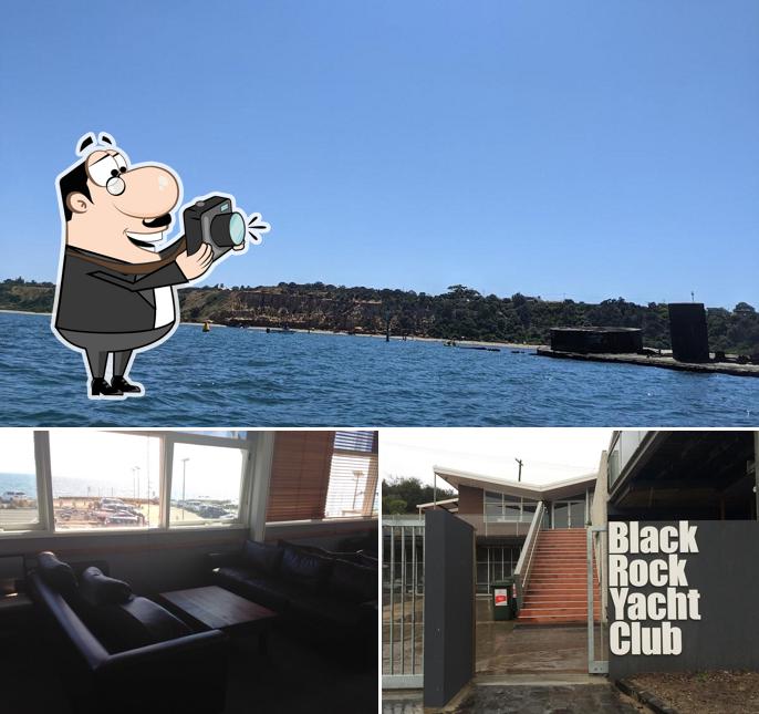 Look at the pic of Black Rock Yacht Club