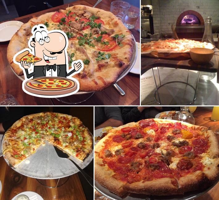 Try out pizza at Local Kitchen & Wine Merchant