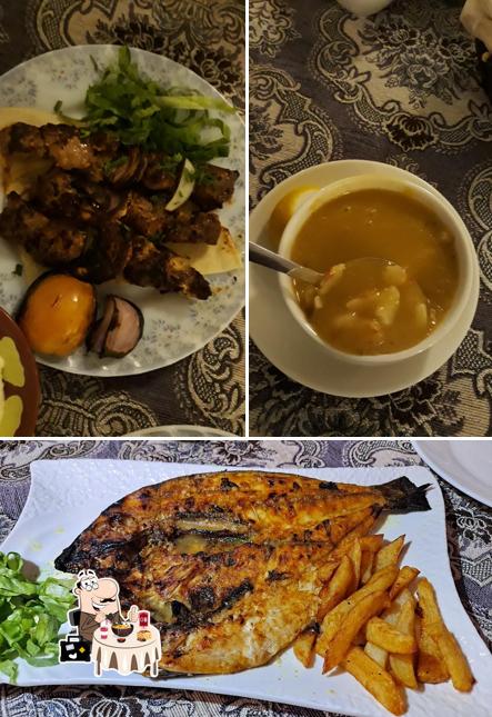 Comida en Arous Al Bahar Restaurant