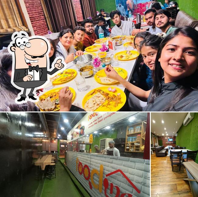 The interior of Food Nagri