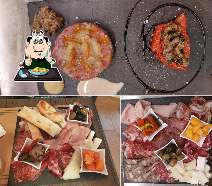 Piatto di formaggi al Il mondo del Rossi