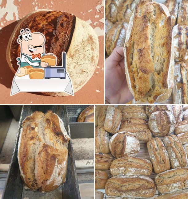 Pain à l'ail à La Miche au levain