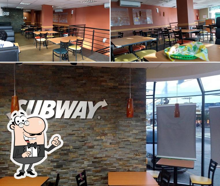 Veja imagens do interior do Subway