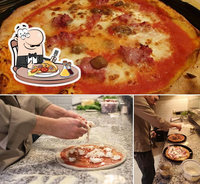 A Pizzeria 5 Impasti Livorno, vous pouvez déguster des pizzas