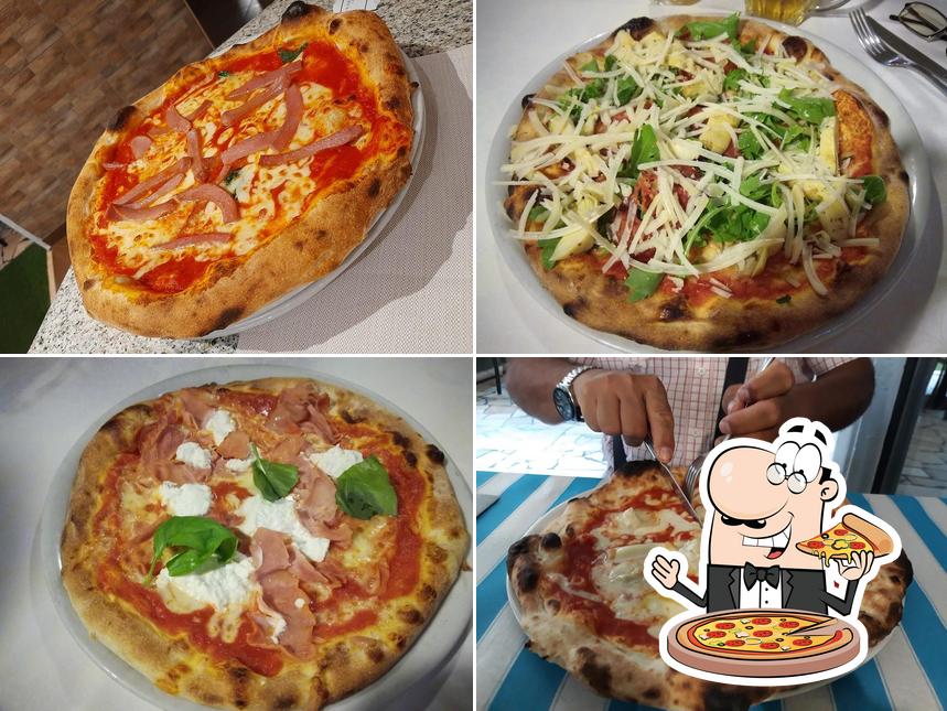 A Rendez Vous Des Artistes Salsomaggiore Terme, puoi goderti una bella pizza