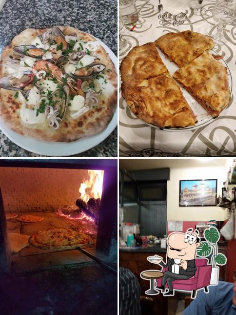 Guarda la immagine che mostra la interni e cibo di Ristorante La Piramide