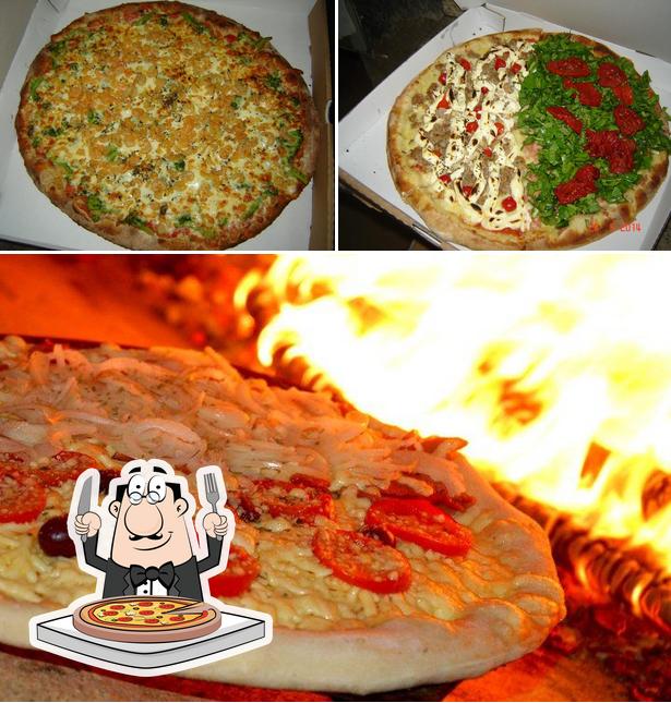 Escolha diversos estilos de pizza