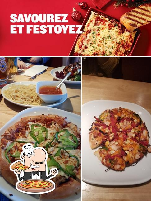 Commandez des pizzas à Boston Pizza