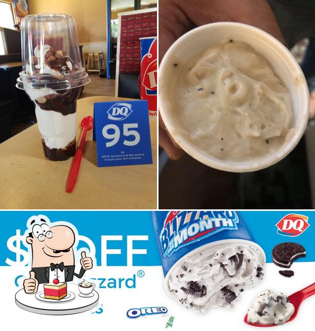 Dairy Queen Grill & Chill offers a number of desserts