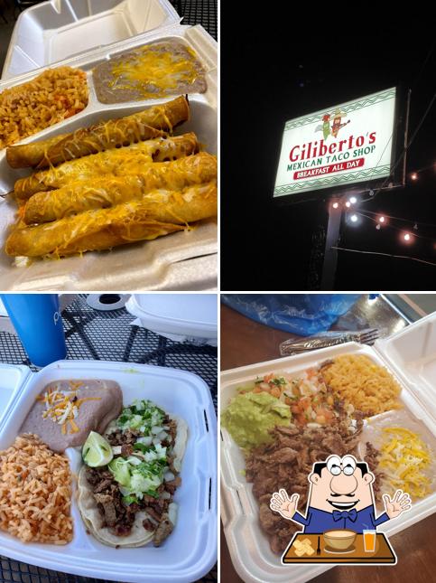 Meals at Giliberto's Mexican Taco Shop