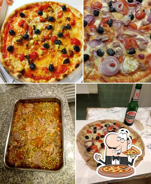 Prenditi tra le molte varianti di pizza