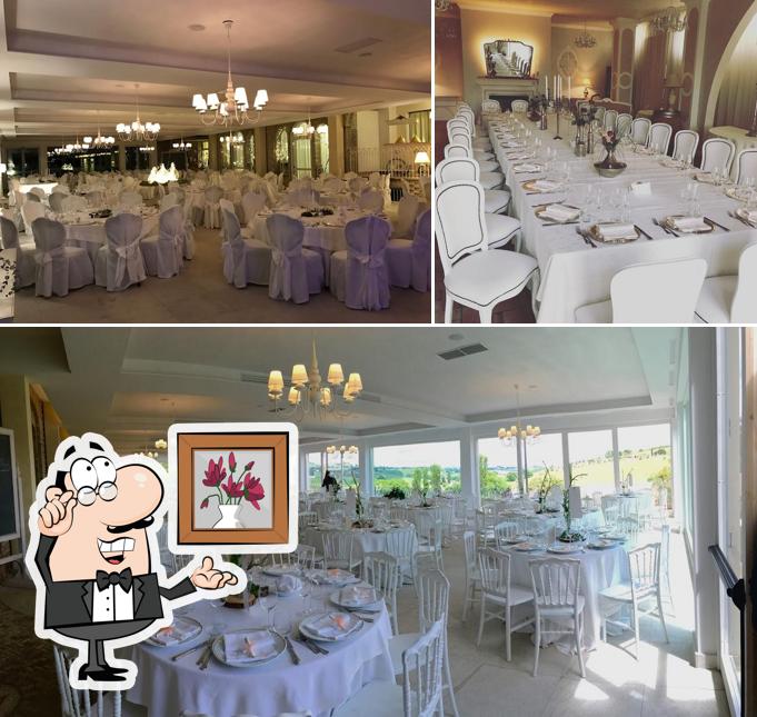 Gli interni di Villa Castellani Hotel Ristorante