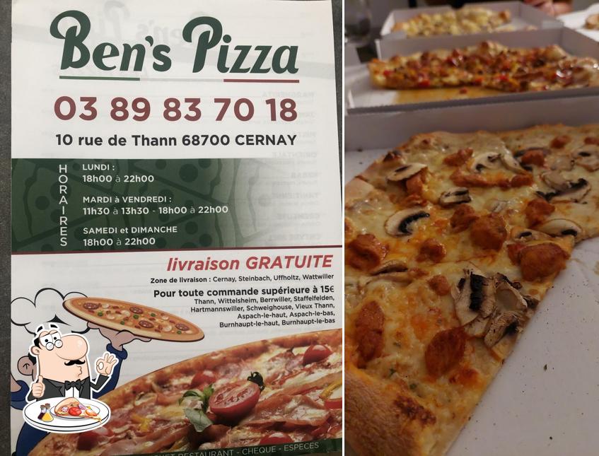 En Benz pizza, puedes saborear una pizza