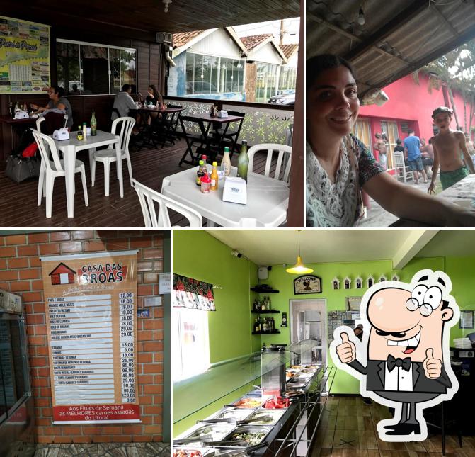 Look at the picture of Casa das Broas