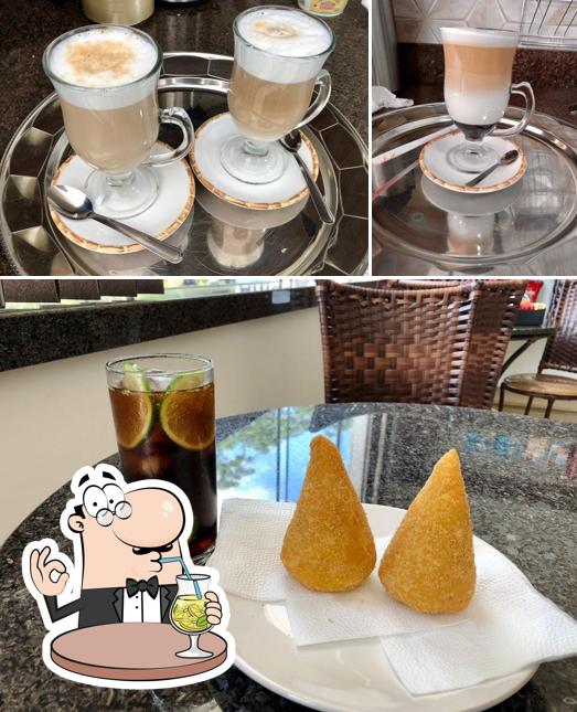 Peça uma bebida do menu