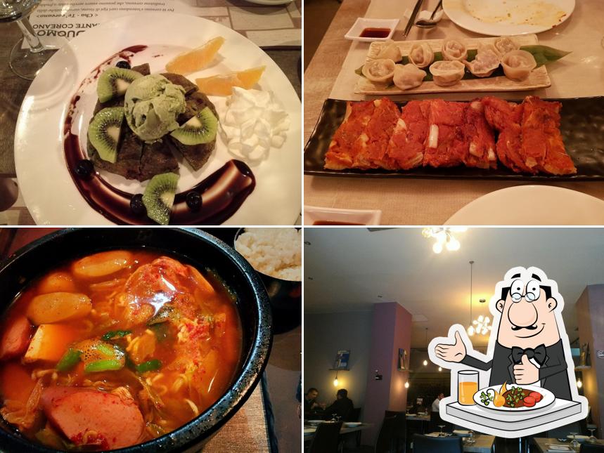 Cibo al Ristorante Coreano Hana Duomo