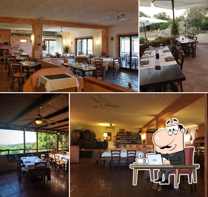 Dai un'occhiata agli interni di Ristorante pizzeria La Capannaccia Palau