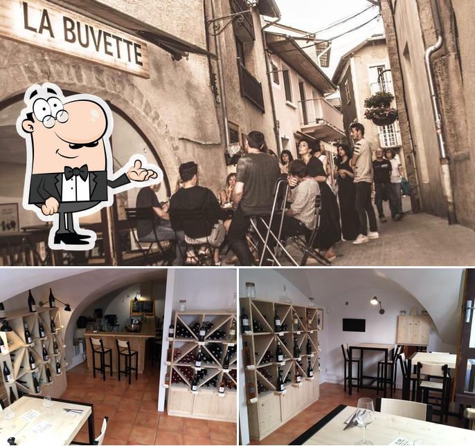 L'intérieur de La Buvette