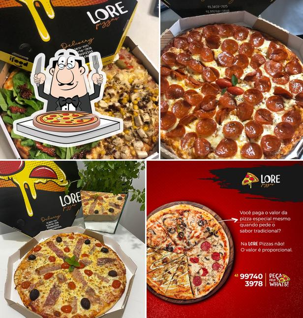 No Lore Pizzas, você pode desfrutar de pizza