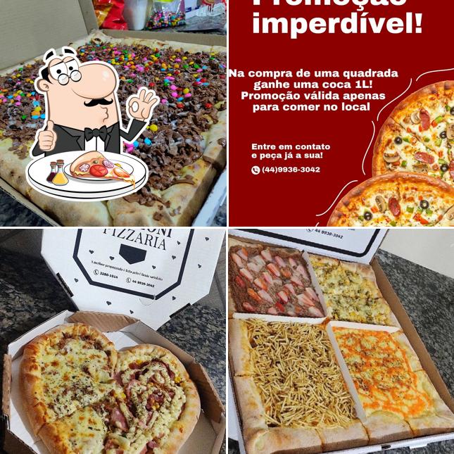 Experimente pizza no Mazzoni Pizzaria