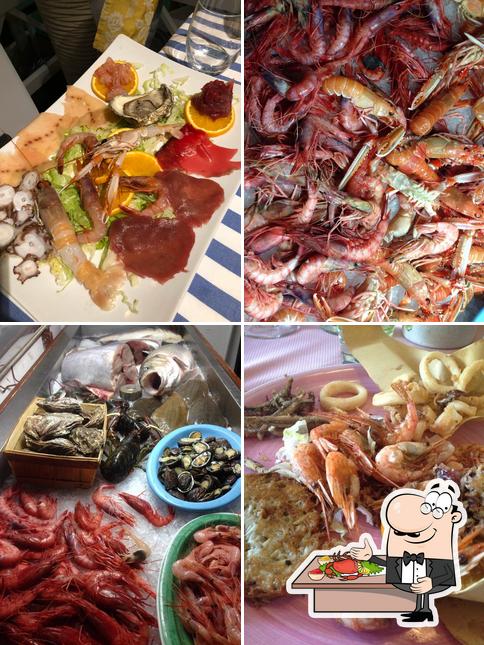 Gli ospiti di Ristorante da Nino possono godersi vari pasti di mare