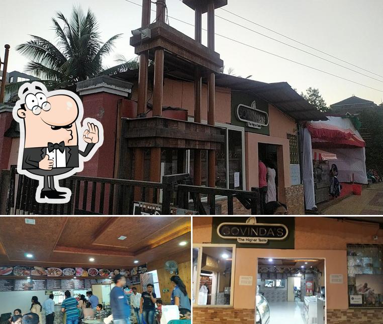 See this pic of Govinda's Restaurant