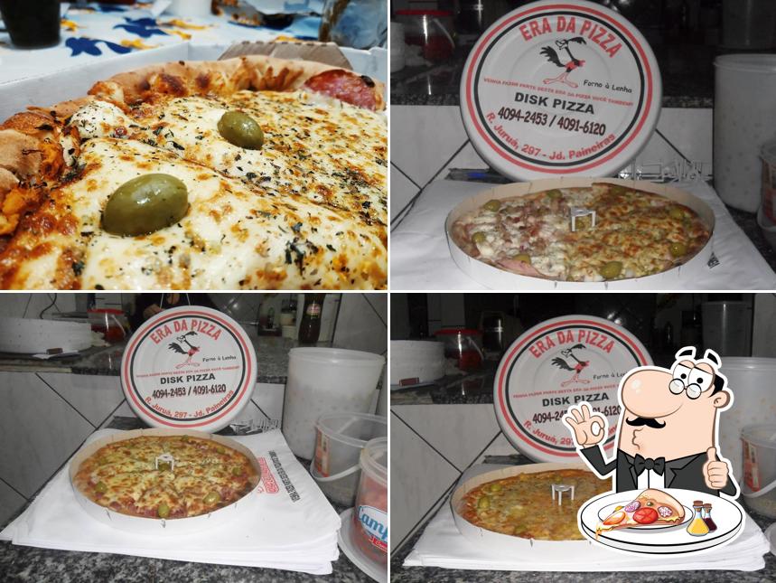 No Era da Pizza Pizzaria, você pode degustar pizza