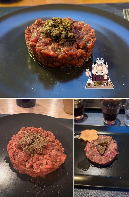 Tartare de bœuf à Osteria dell'Enoteca