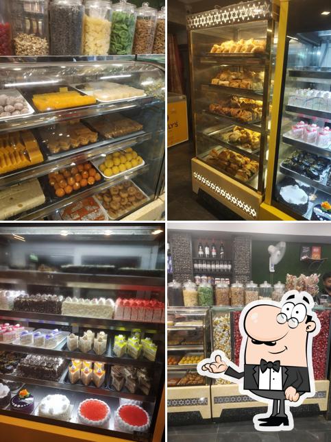 The interior of Rolla bakery