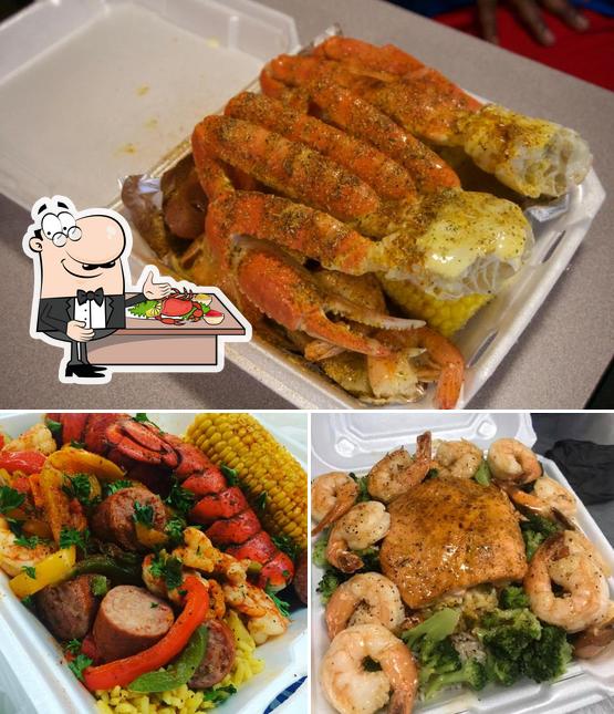 Order seafood at Soul Seafood Cafe’ Food Truck